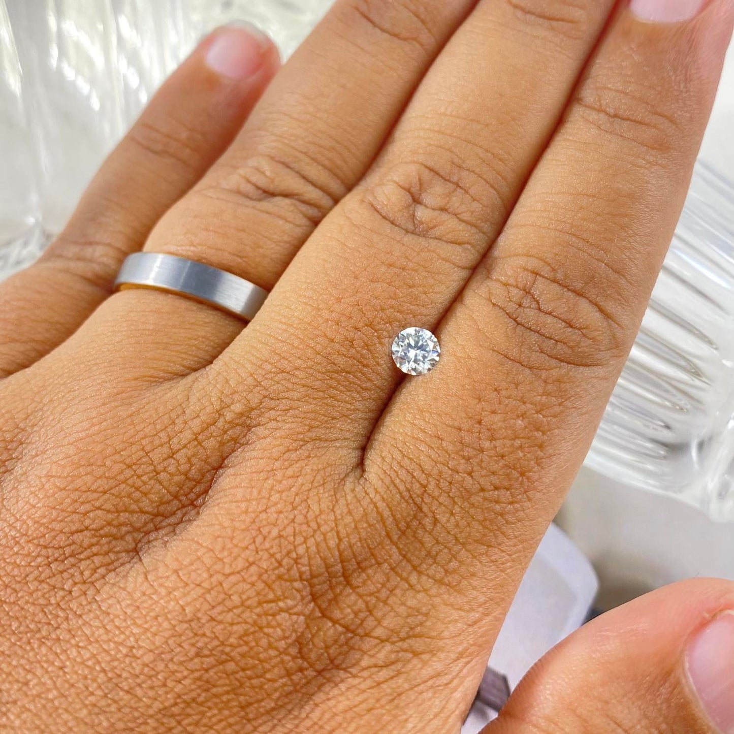 Moissanite Round 0,5ct 5mm