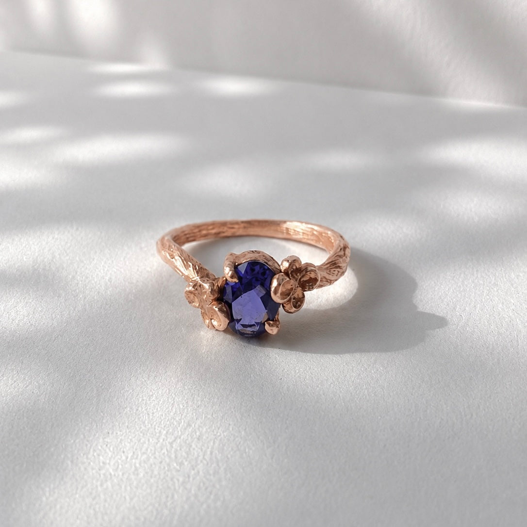 Abstract Flower Ring