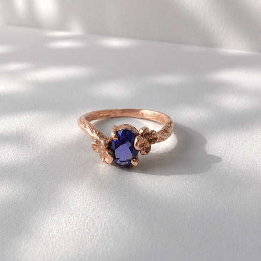 Abstract Flower Ring