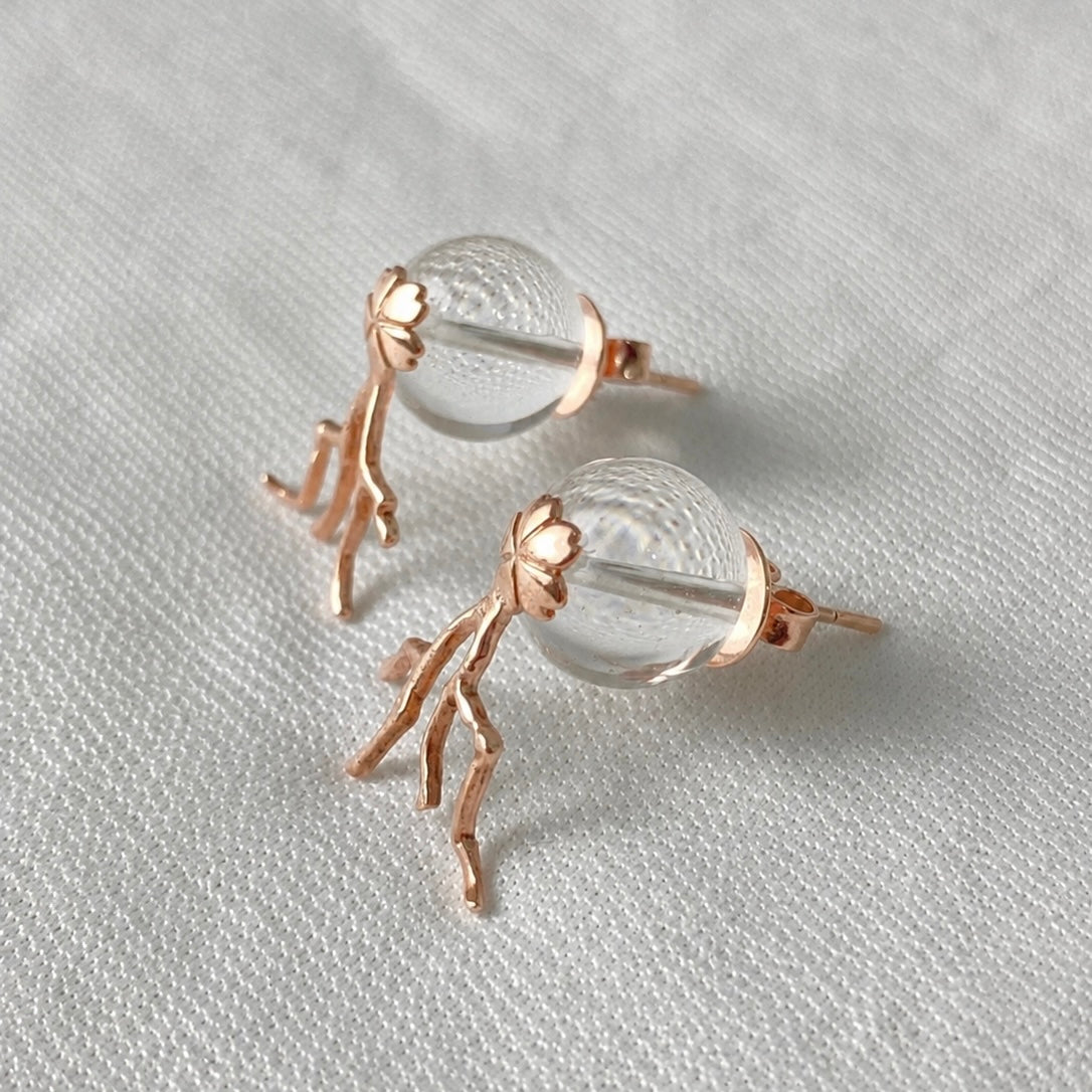 Ikebana Ear Stud