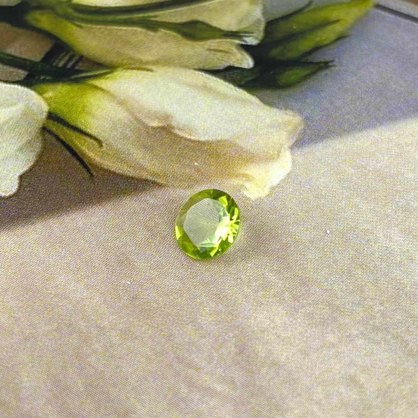 Natural Peridot 7mm