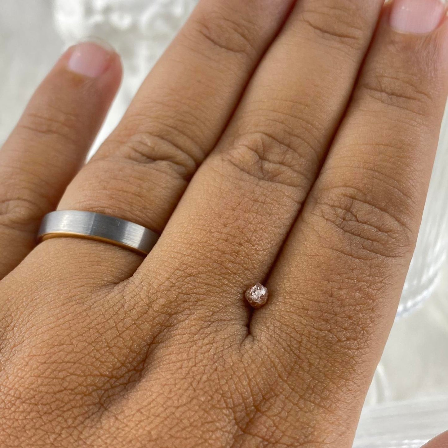 Red Diamond Rough 3mm natural