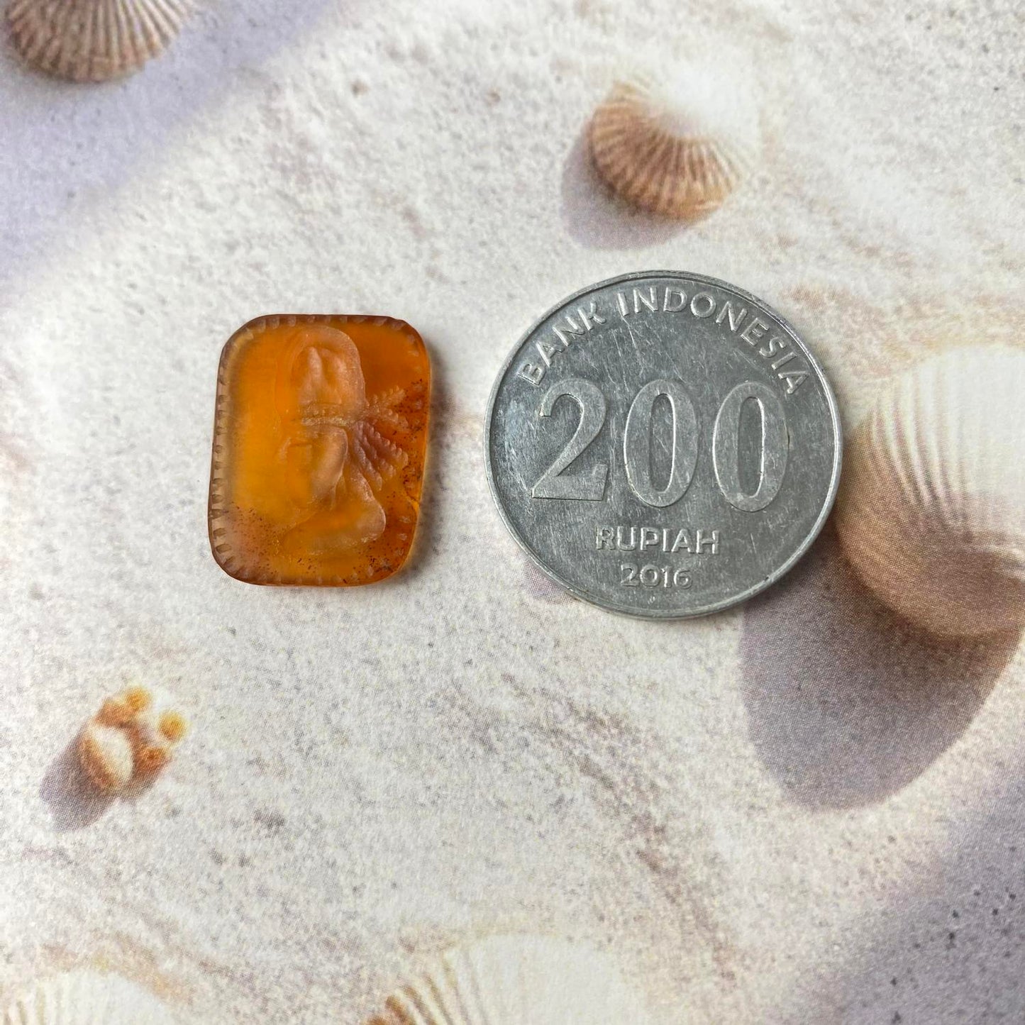 Gilgamesh Carnelian Intaglio 19,5x15