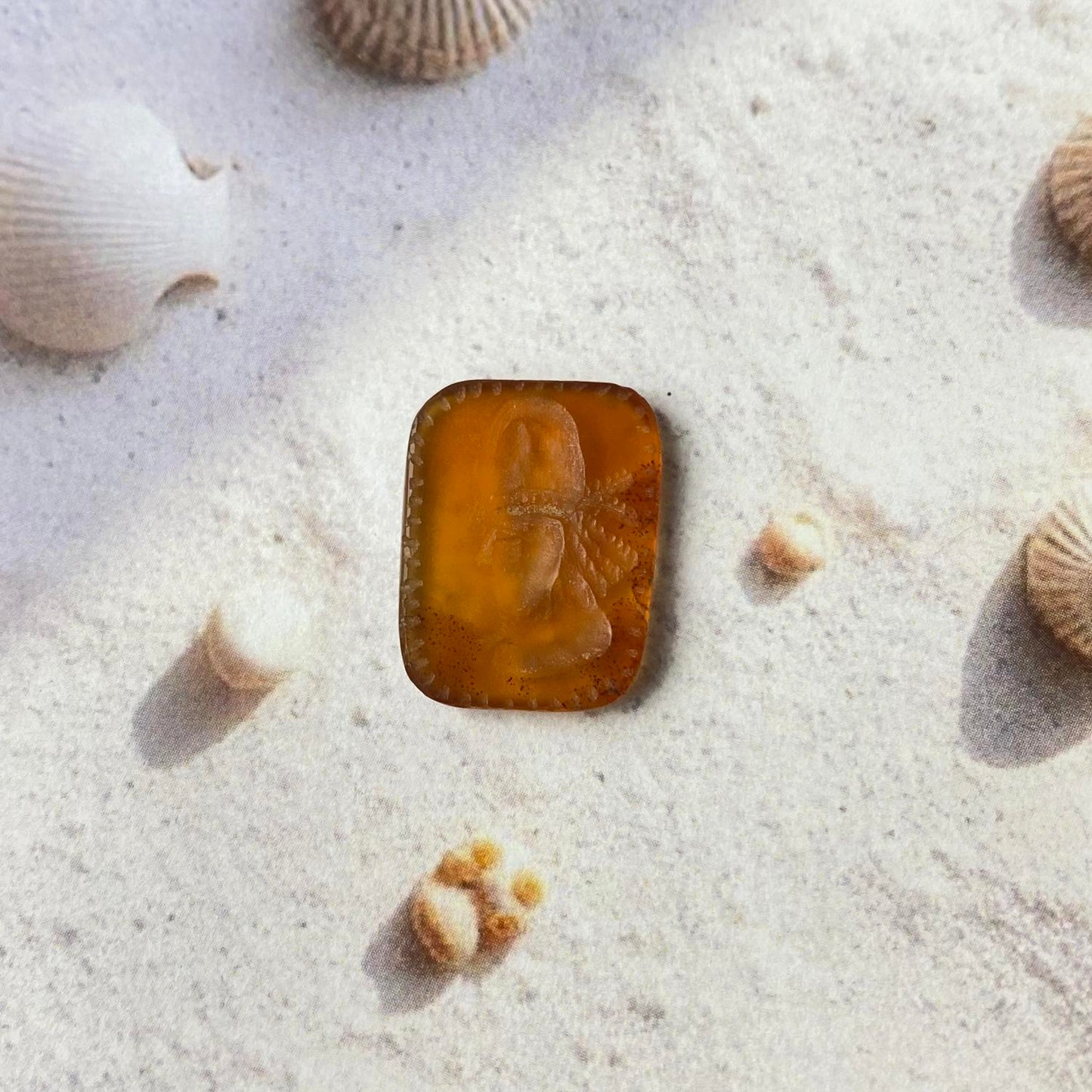 Gilgamesh Carnelian Intaglio 19,5x15