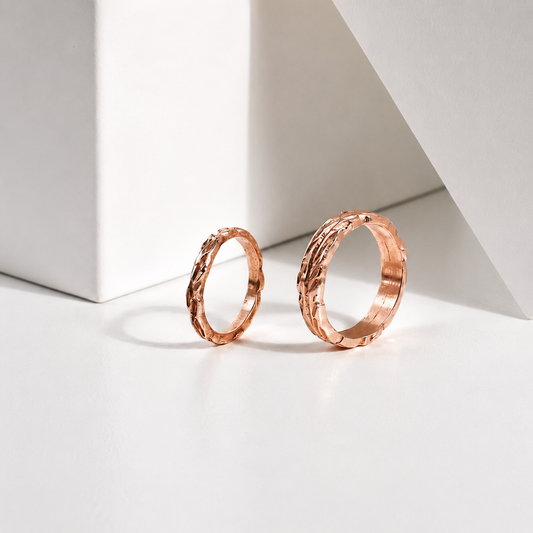 Mahoni Ring Rosegold