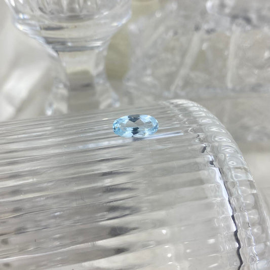 Blue Topaz Oval 1,6ct 9,7 x 5 x 3,7mm