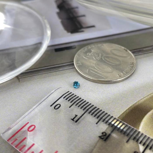 Blue Diamond Round 2,5mm