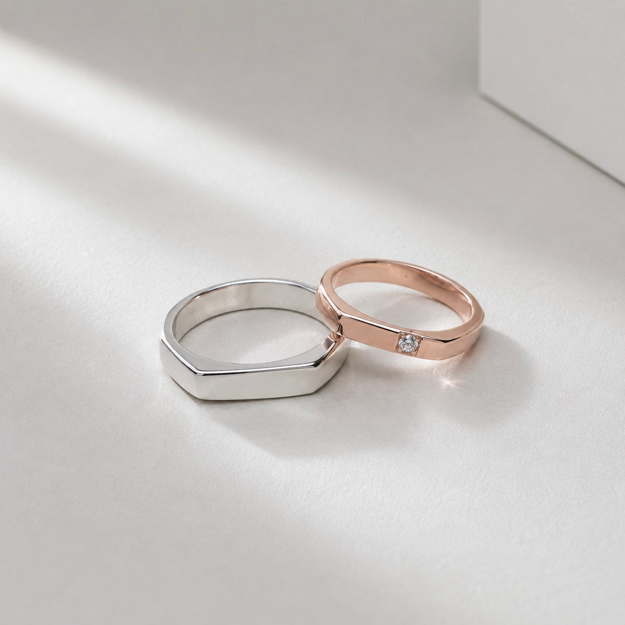 Signet Square Ring