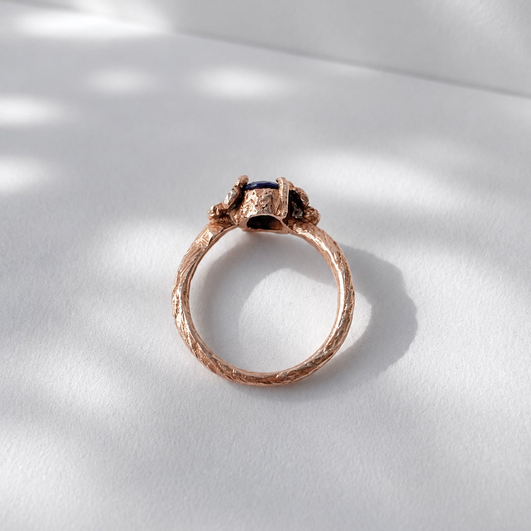 Abstract Flower Ring
