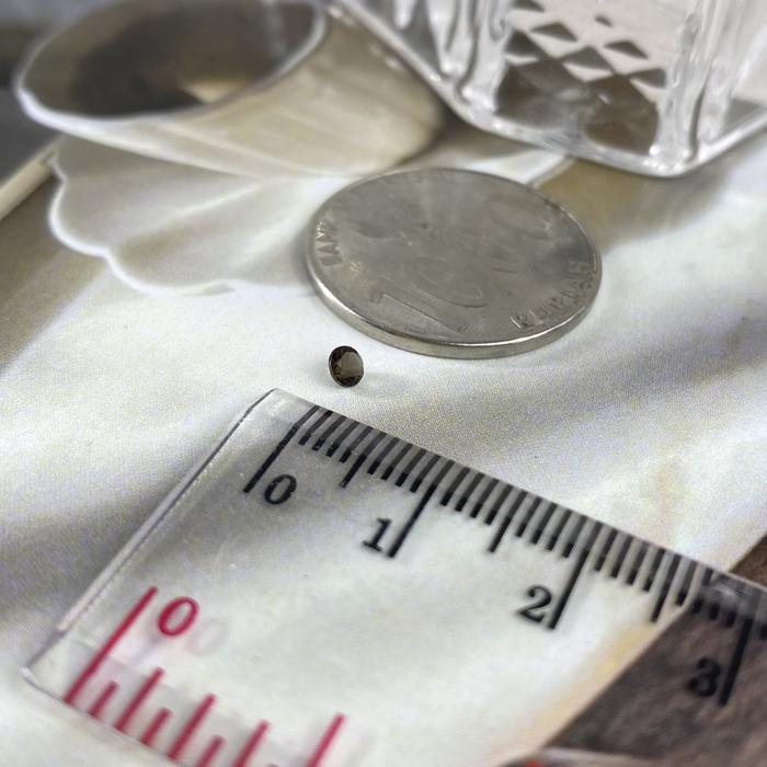 Smokey Quartz Round 2,5 mm