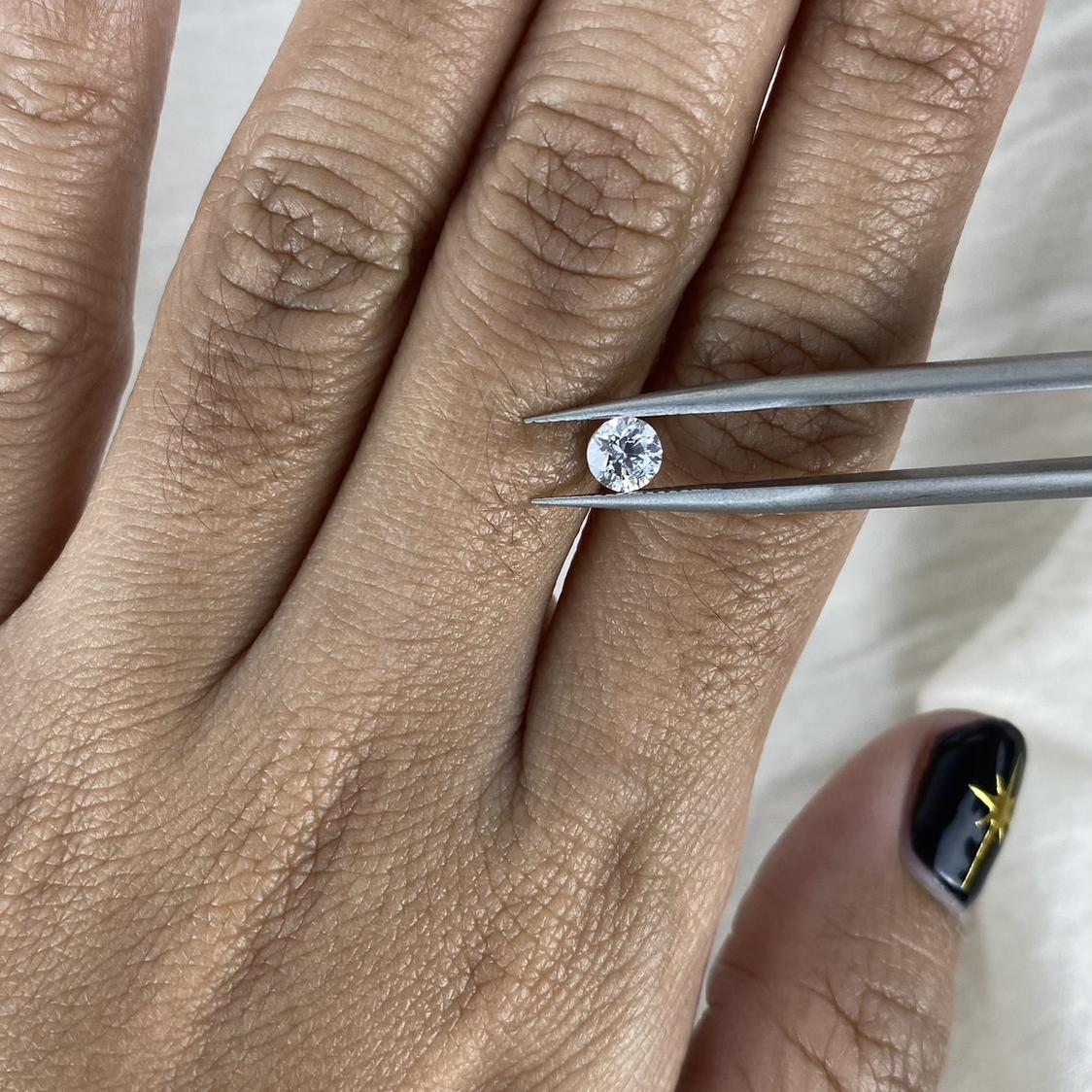 Natural White Diamond Round Brilliant 0,40ct 4,5mm