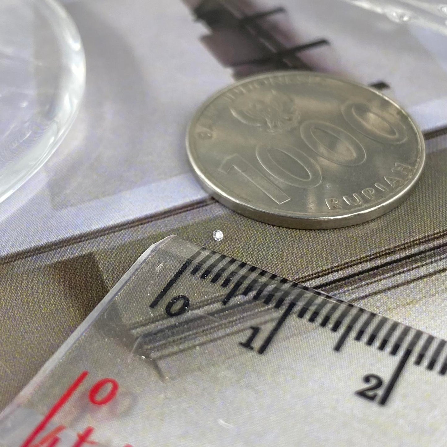 Moissanite Round 1mm good