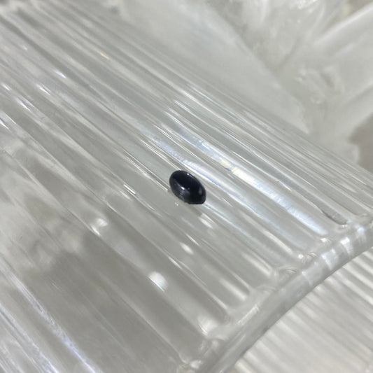 Black Onyx Oval Cabochon 3x5 mm