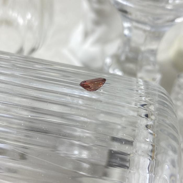 Dark Pink Tourmaline 7x5x3mm