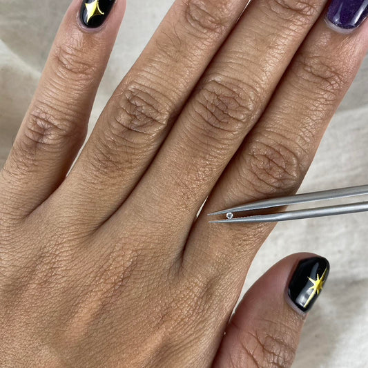 Natural White Diamond 0,0167 Carat 1,5mm