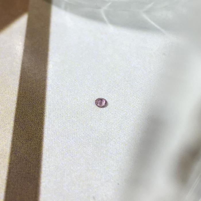 Pink Tourmaline Round 2mm