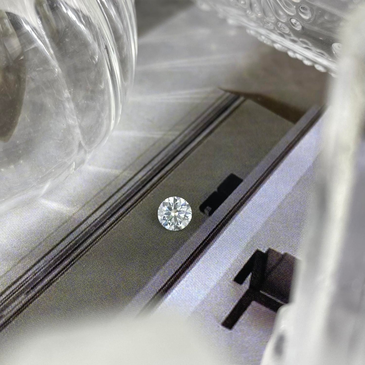 Moissanite Round 0,5ct 5mm