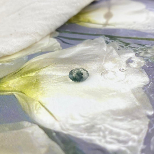 Moss Agate Oval 7x5mm