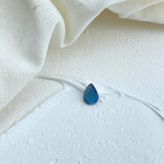 Boulder Doublet Opal Pear 8x5 mm