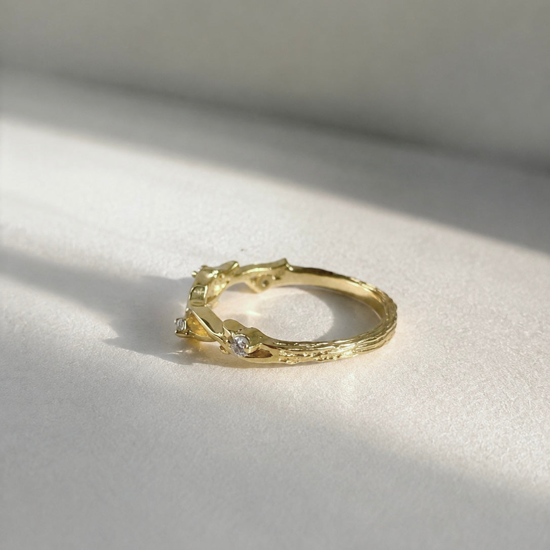 Dainty Twig Ring