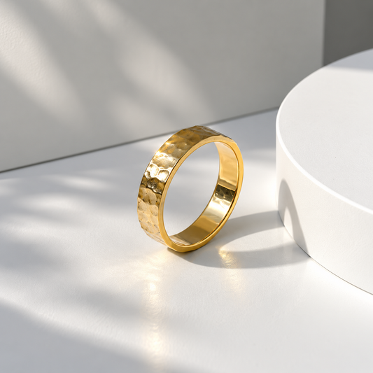 Hammered Gold Glossy