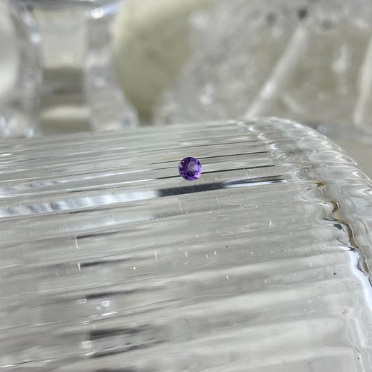 Amethyst Round 2,5mm natural
