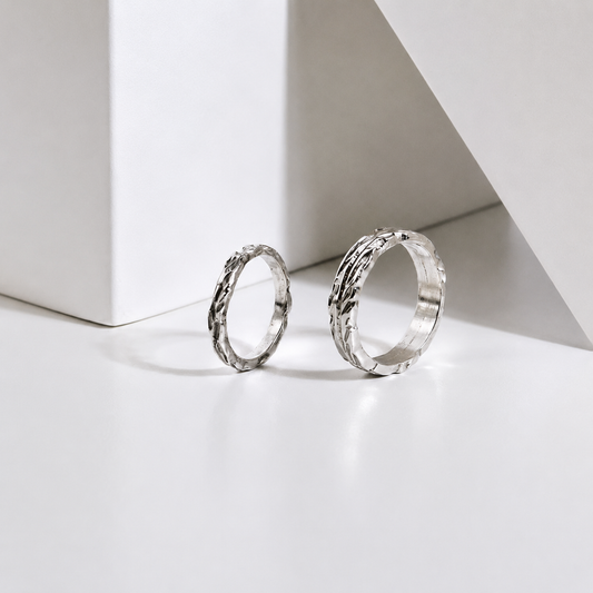 Mahoni Ring White