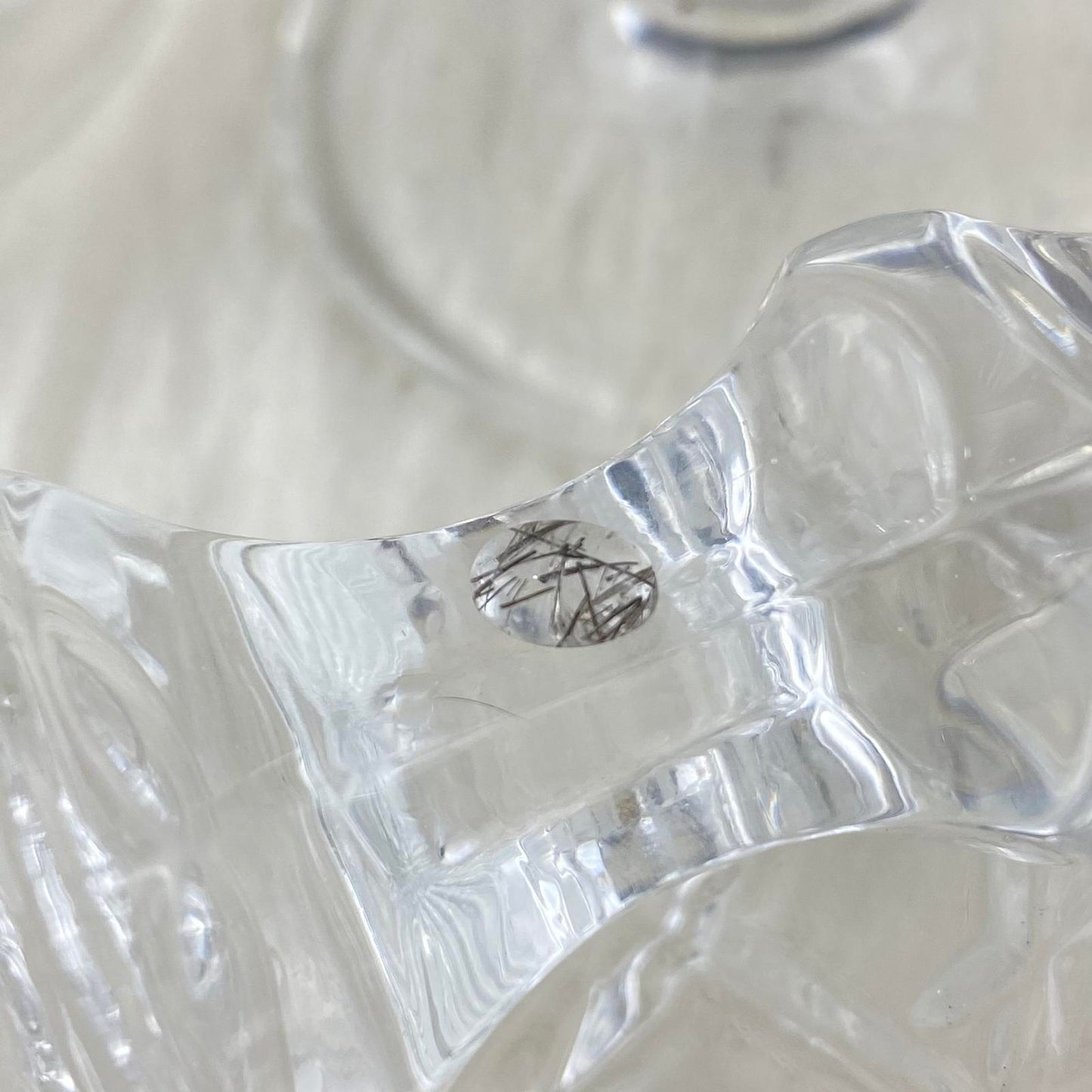 Rutilated Quartz Cabochon 7x5mm