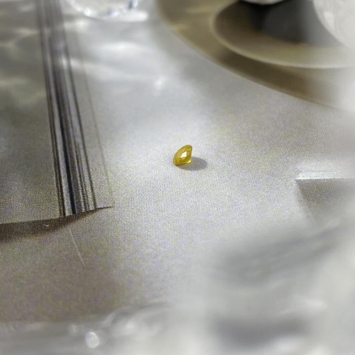Deep Yellow Diamond 3,2mm