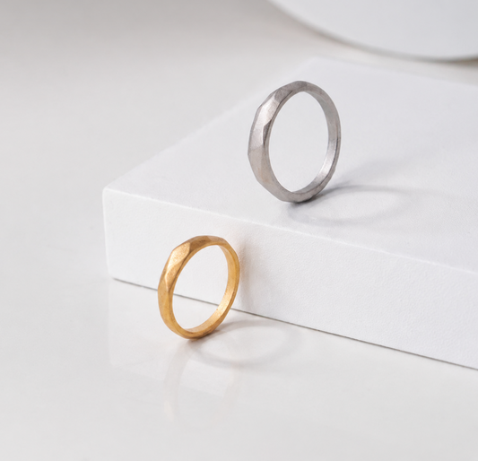 Hammer Stone Ring