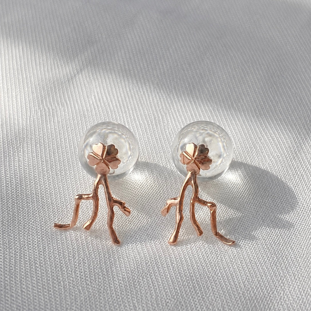 Ikebana Ear Stud