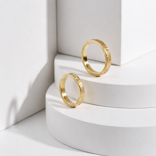 Bark Ring Gold