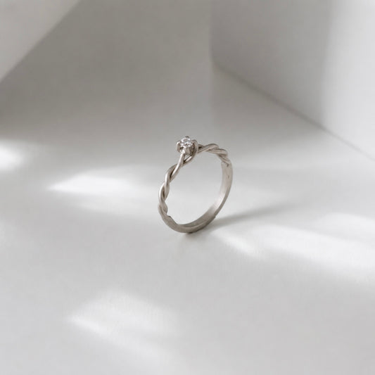 Silang Ring White Doff