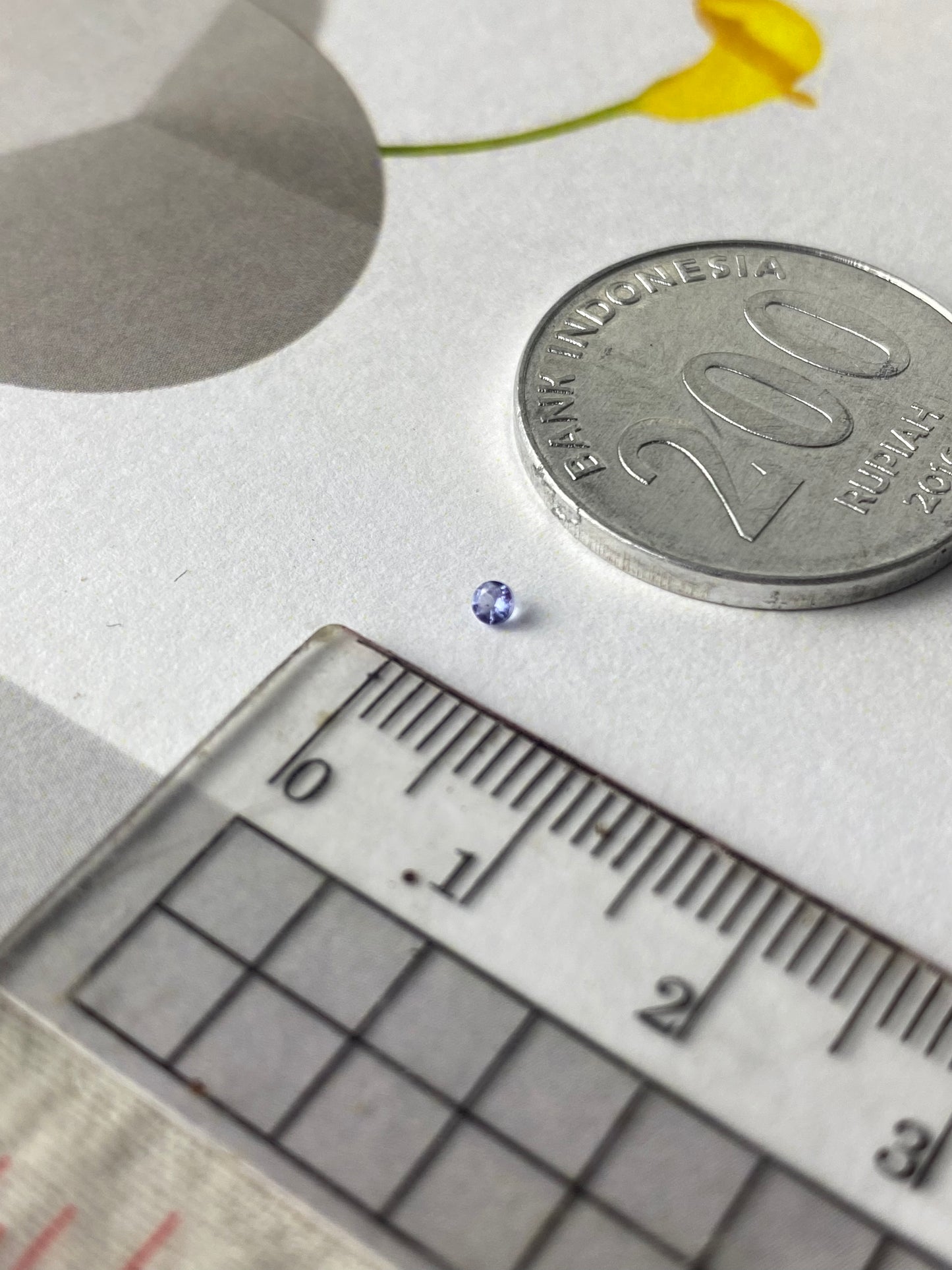 Tanzanite Round 2mm