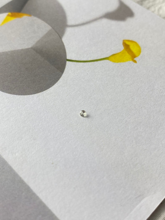 Lemon Quartz Round 2mm