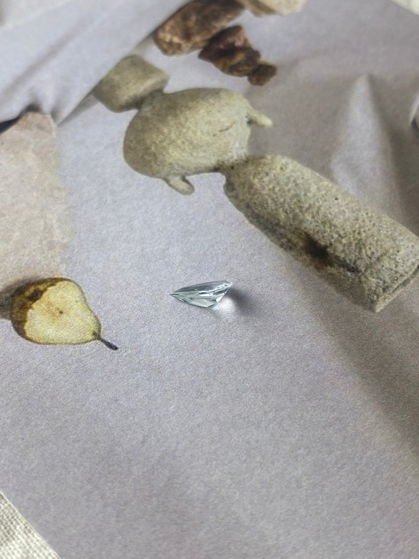 Aquamarine Pear 0,7 ct 8x5mm