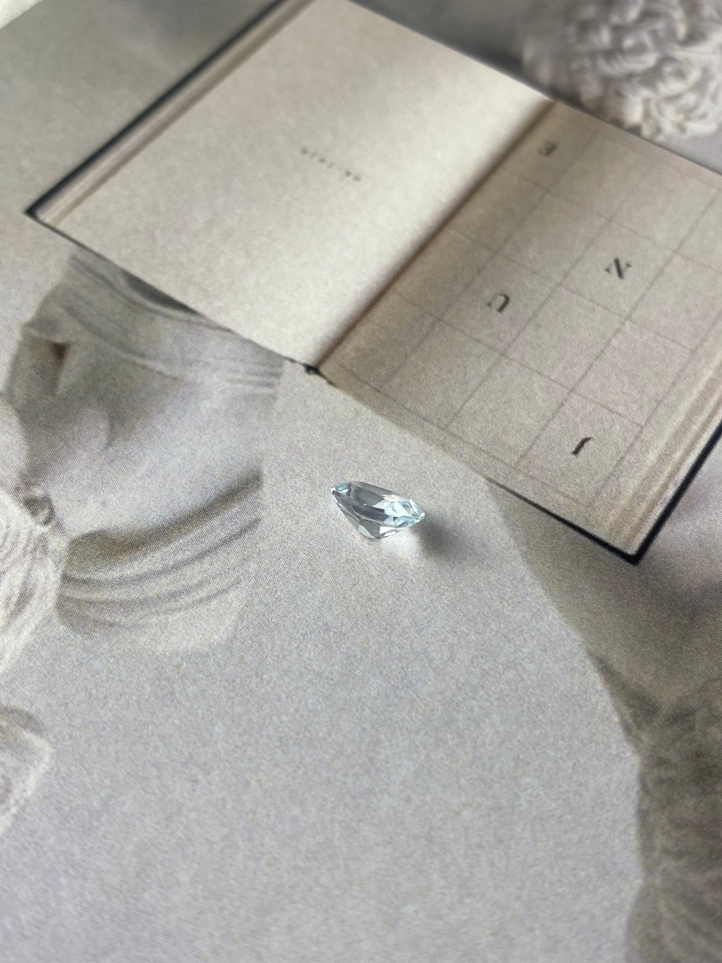 Aquamarine Oval 0,75 ct 7x5mm