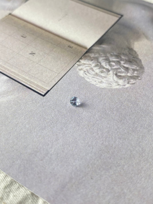 Aquamarine Round 0,1 ct 3mm