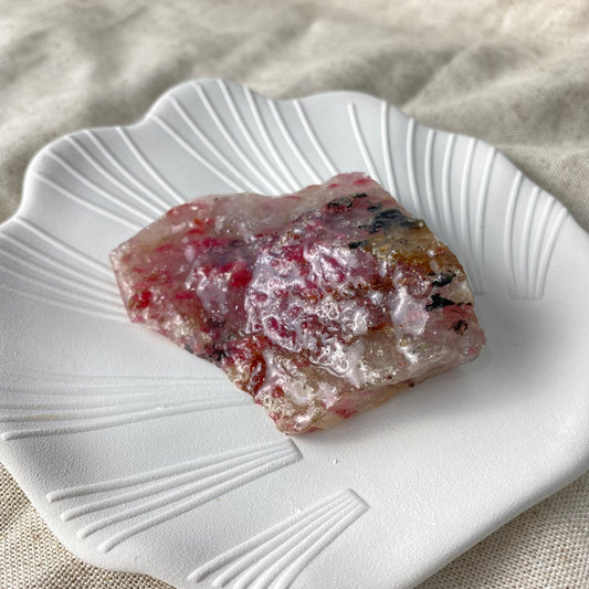 Raw Rhodonite