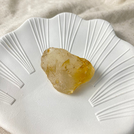 Orange Topaz Zambia Rough