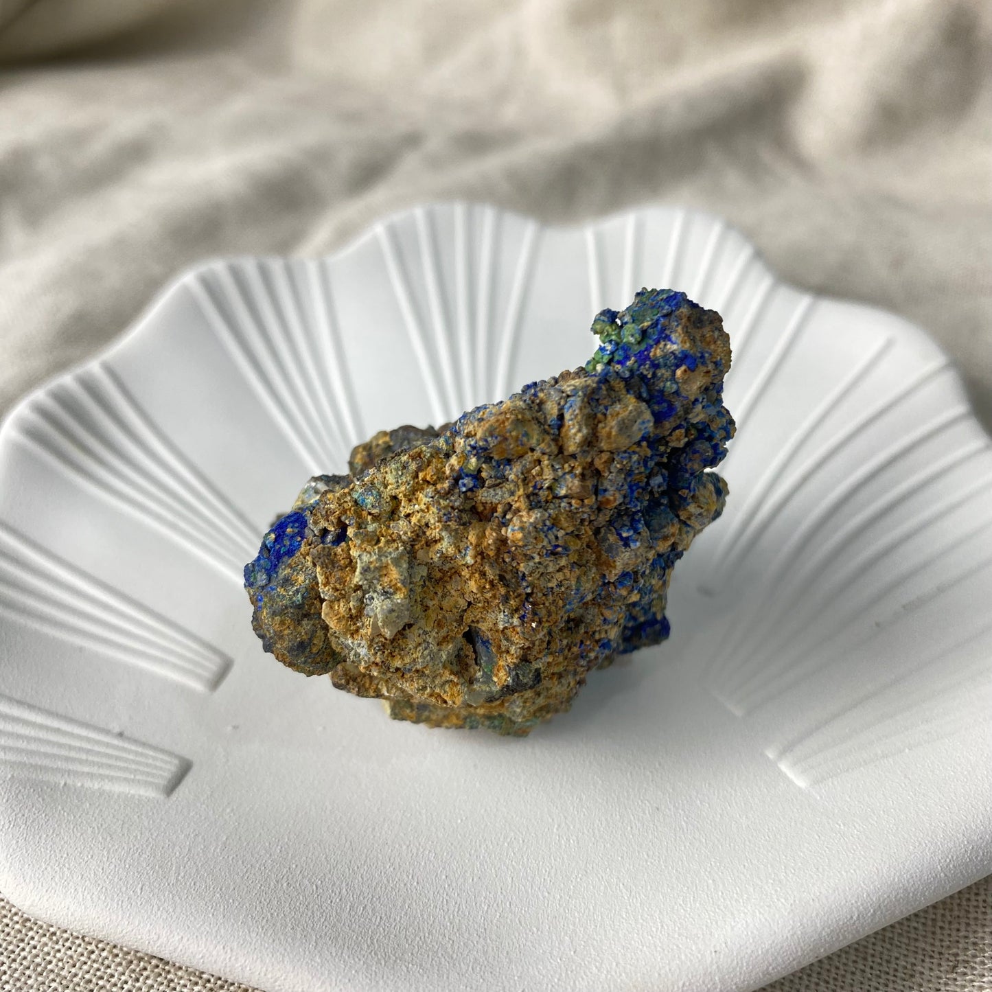 Raw Azurite