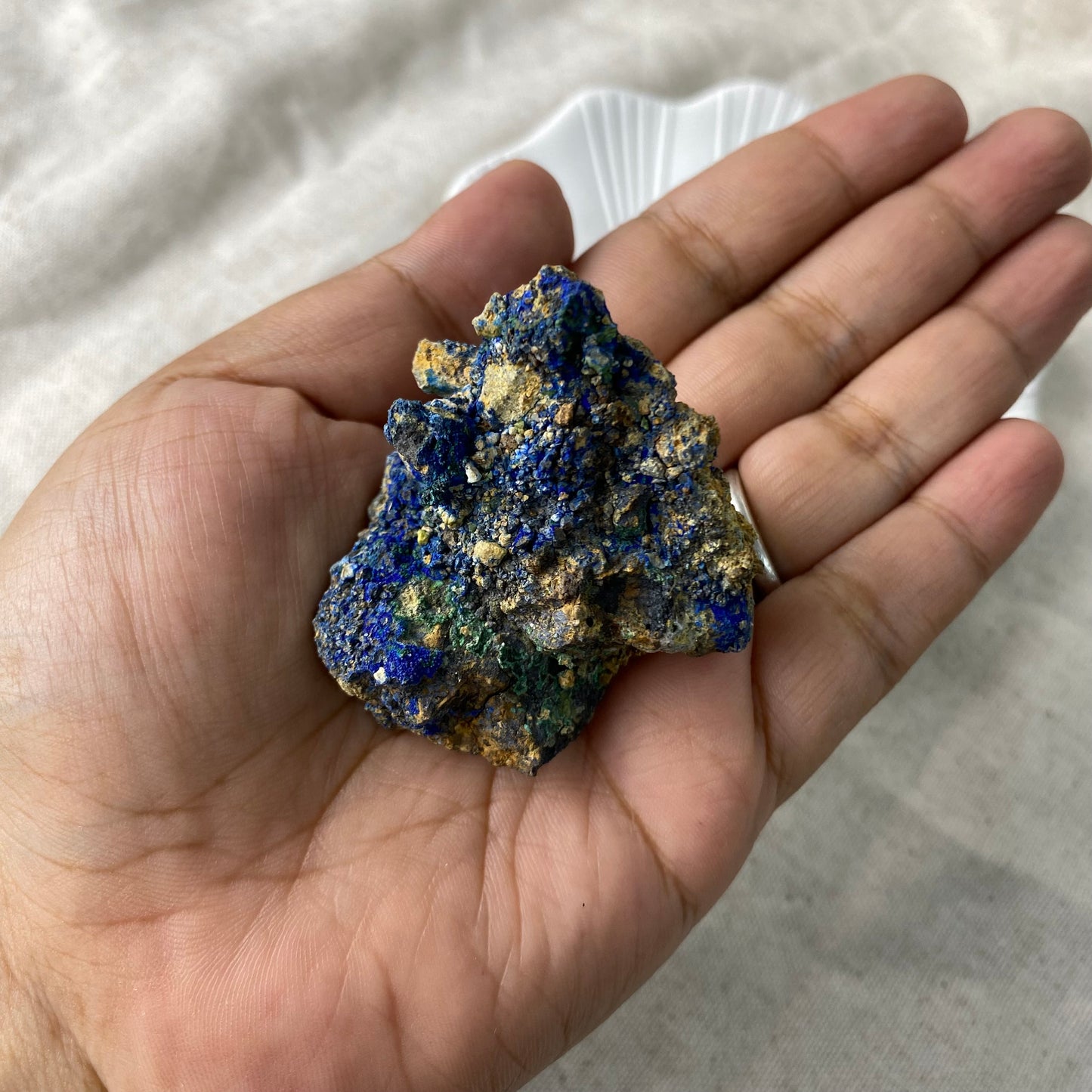 Raw Azurite