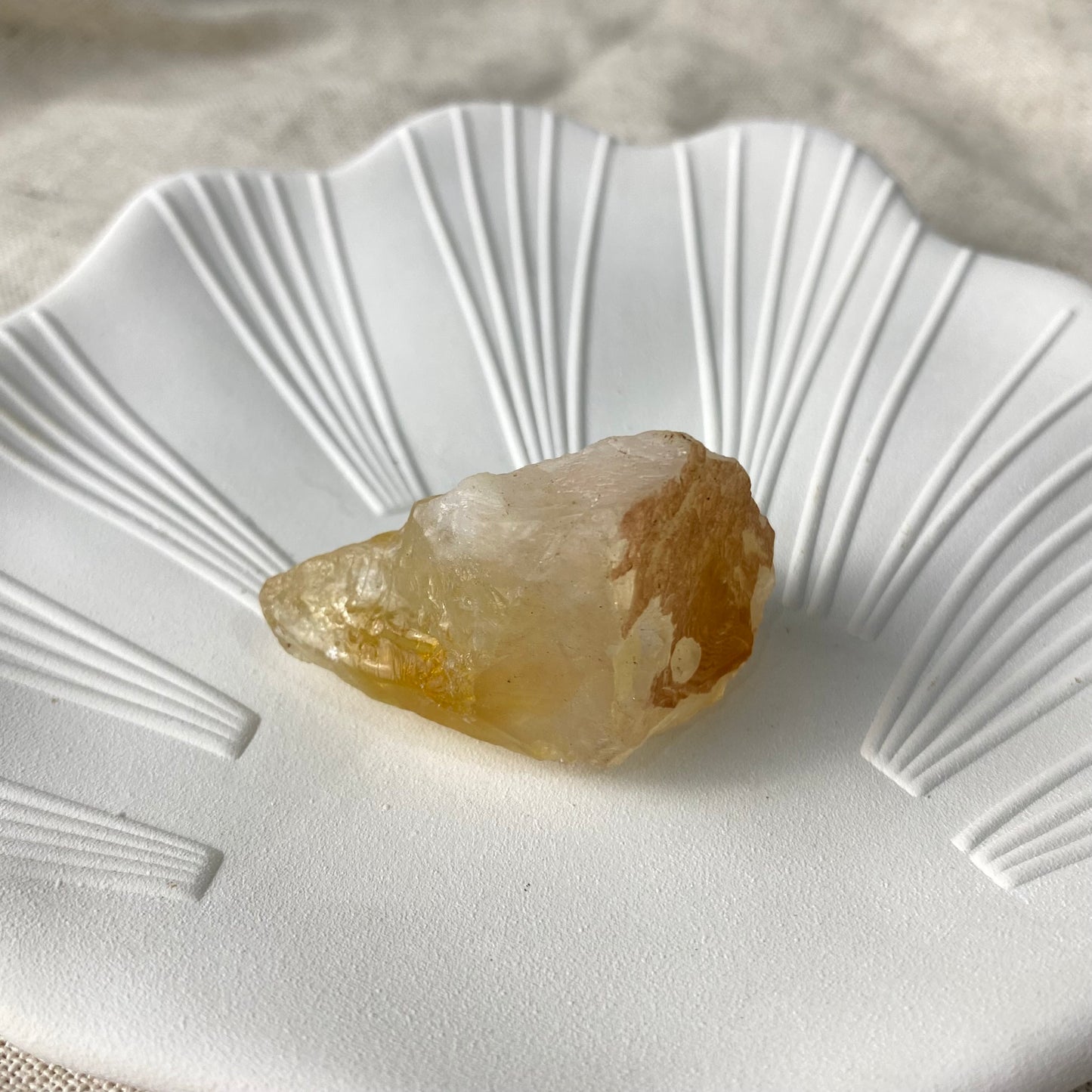 Raw Honey Citrine Brazil