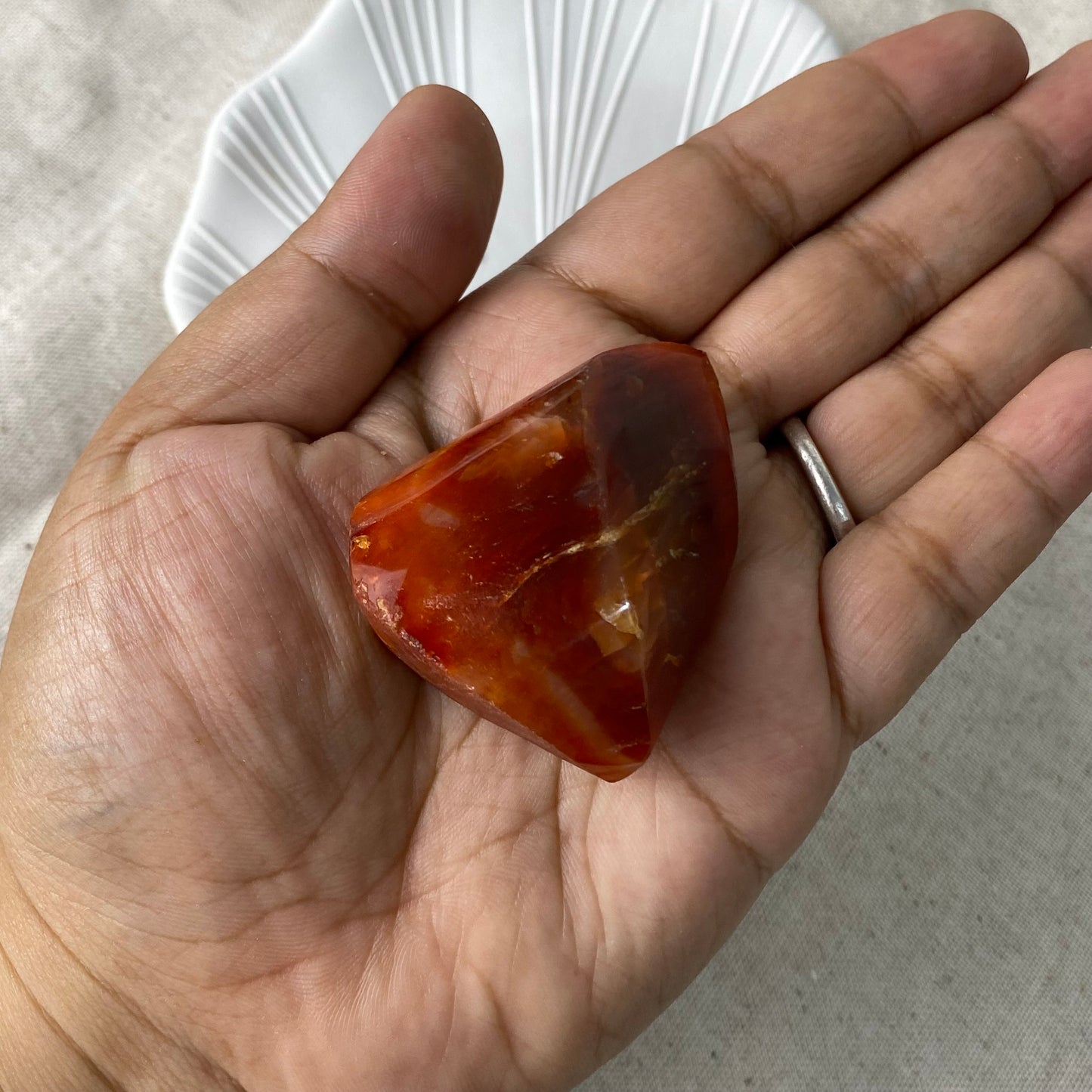 Raw Carnelian