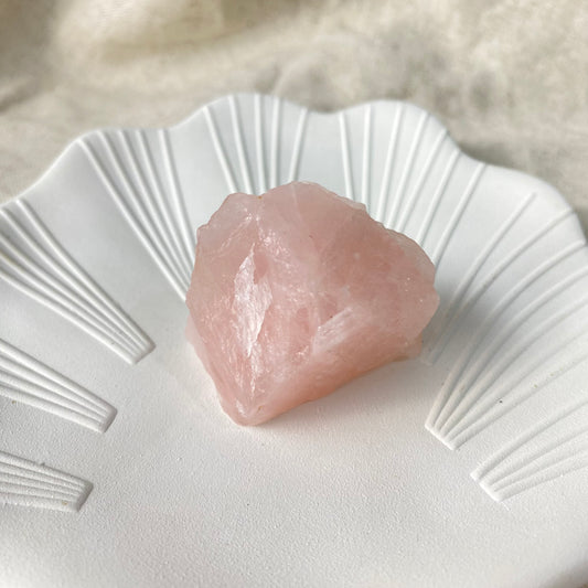 Raw Rose Quartz