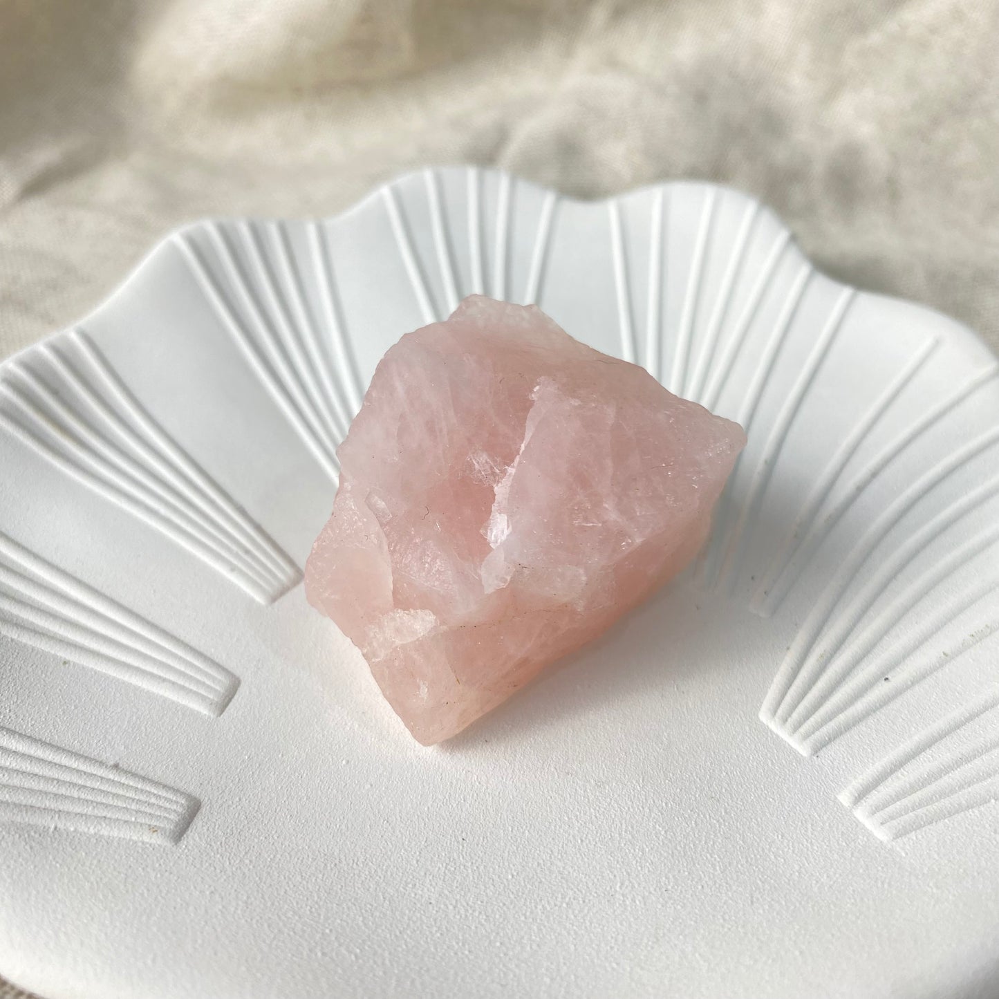Raw Rose Quartz