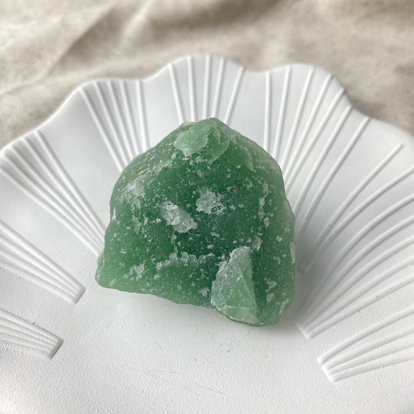 Raw Green Aventurine