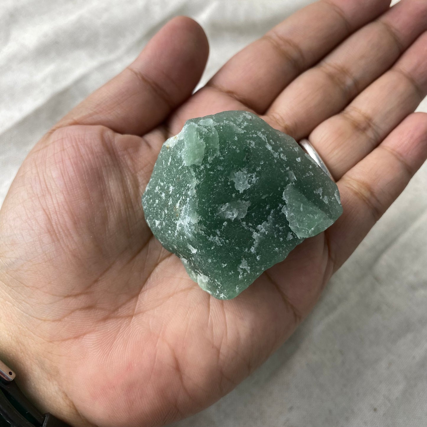 Raw Green Aventurine