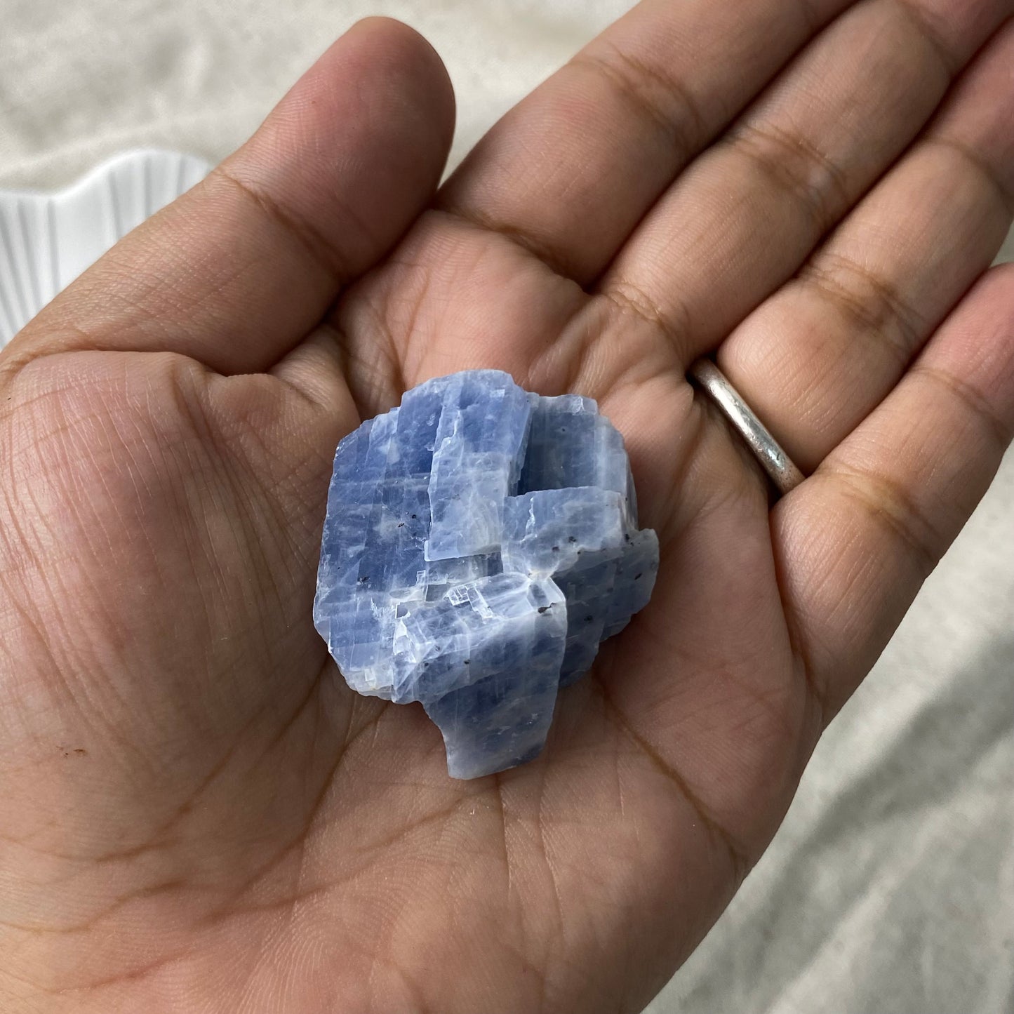 Blue Calcite Rough