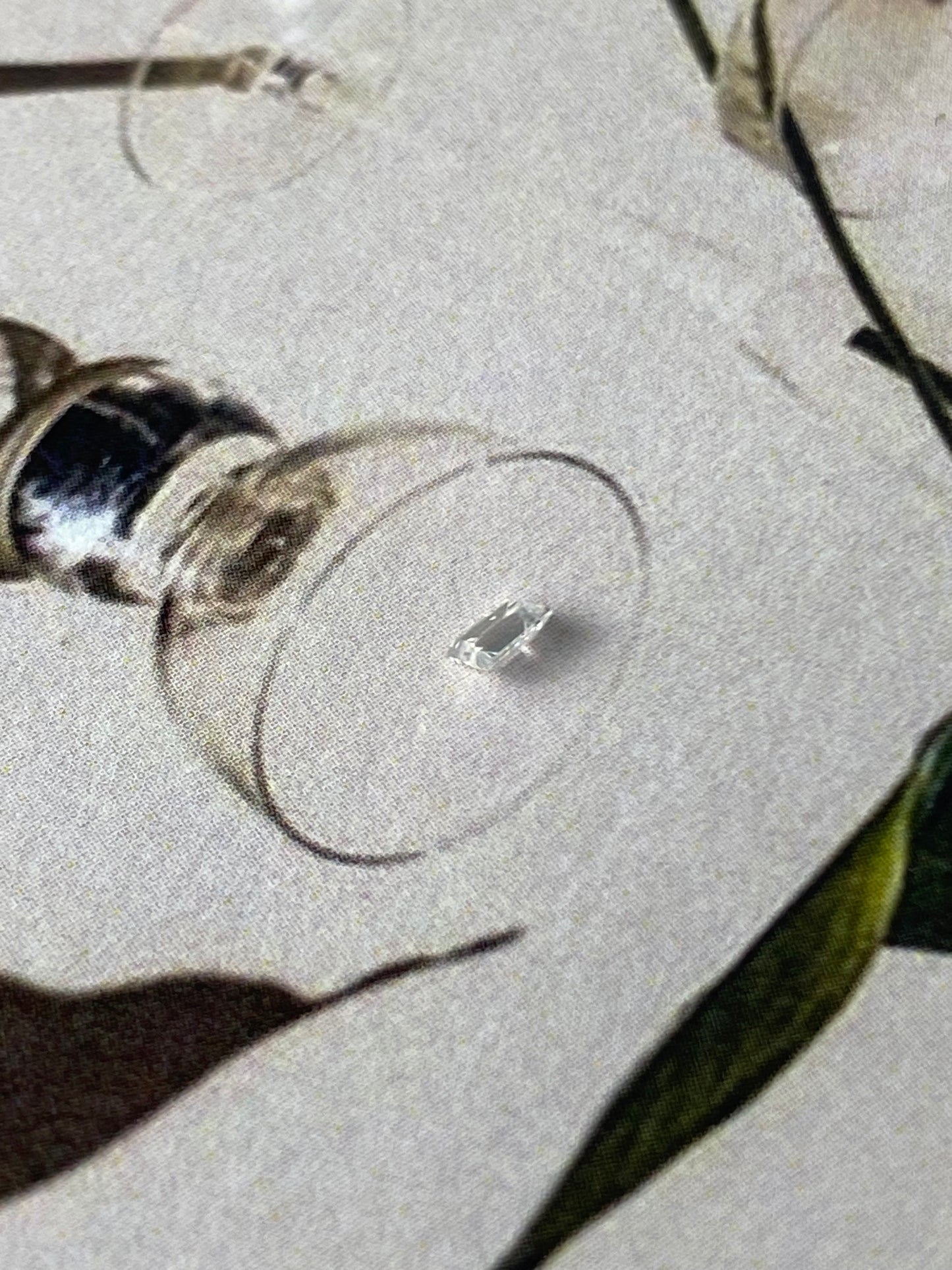 Moissanite Baguette 2x3mm